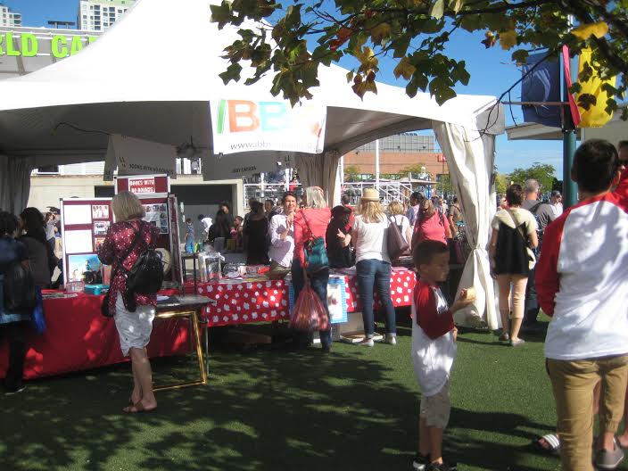 The IBBY Canada booth at Toronto’s The Word on the Street. Photo courtesy of Theo Heras.